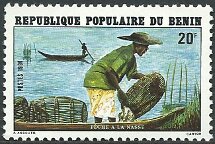 Postal history Benin Stamp