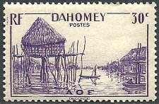 Postal history Dahomey
