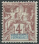 Postal history Diego-Suarez
