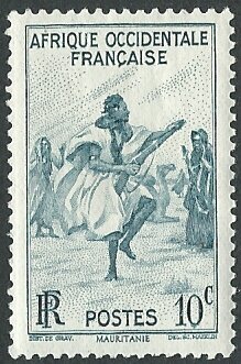 Postal history French West Africa