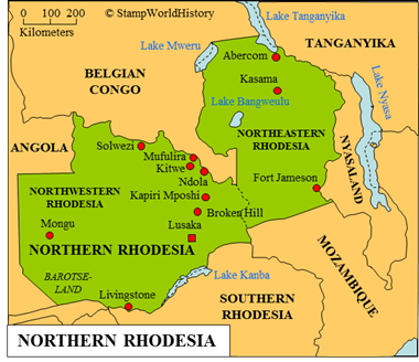 Postal history Northern Rhodesia