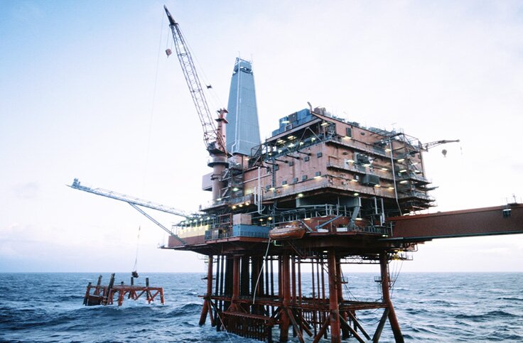 Off shore oil production in Equatorial Guinea