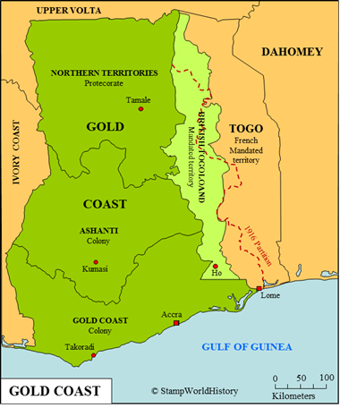 Postal history Gold Coast