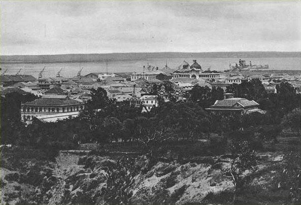 Lourenco Marques - the current Maputo - in 1929. Capital of Mozambique since 1898