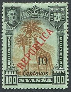 Postal history Nyassa Company