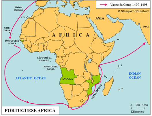 Postal history Portuguese Africa