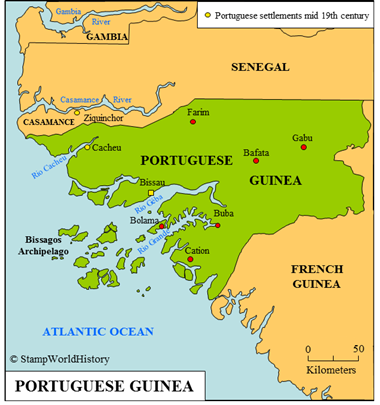Postal history Portuguese Guinea