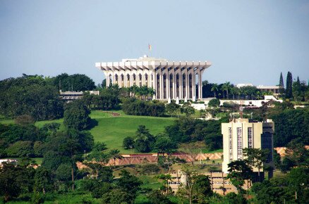 On the national level Cameroon politics have been stable since independence. In 1982 the second and current president moved into this Unity Palace outside of Yaoundé.