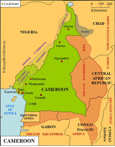 Postal history Cameroon