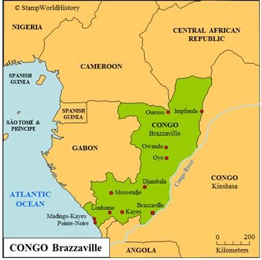 Postal history Congo (Brazzaville)