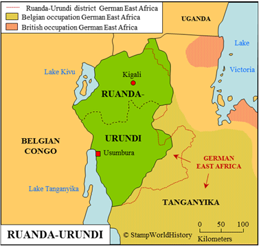 Postal history Ruanda-Urundi