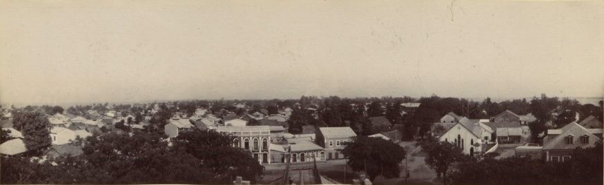 Colonial Lagos in 1910. Lagos had been the capital of the Lagos colony & protectorate and in 1906 became the capital of Southern Nigeria