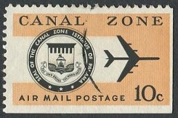 Postal history Canal Zone
