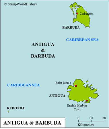 Postal history Antigua & Barbuda
