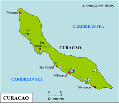 Postal history Curacao