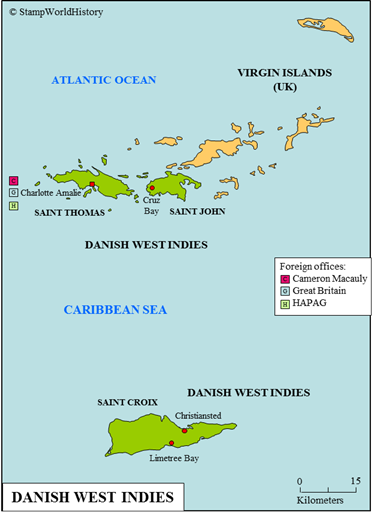 Postal history Danish West Indies