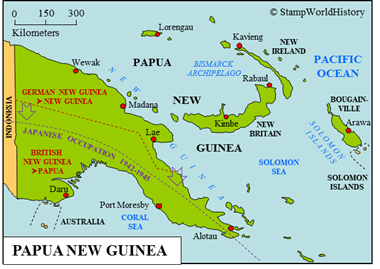 Postal history Papua New Guinea