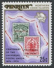Postal history Penrhyn