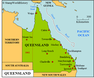 Postal history Queensland