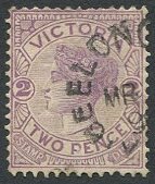 Postal history Victoria