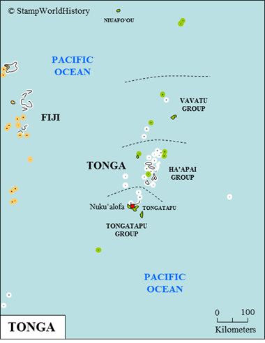 Postal history Tonga