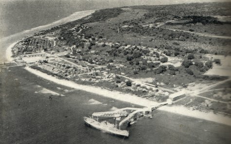Nauru Phosphate loading dock