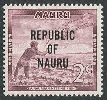 Postal history Nauru