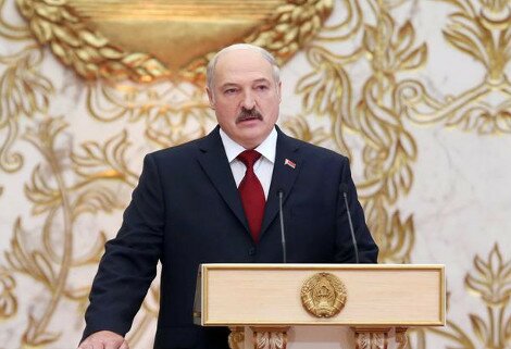 2015 - Alexander Lukashenko takes the oath for his fifth term as president of Belarus. By his critics, Lukashenko is qualified as 'the last dictator in Europe'.