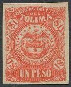 Postal history Colombia