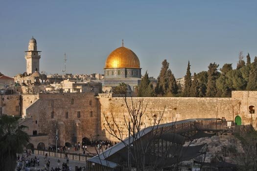 Dome of the Rock and Western Wall