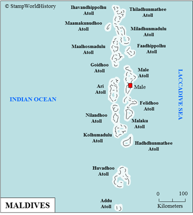 Postal history Maldives