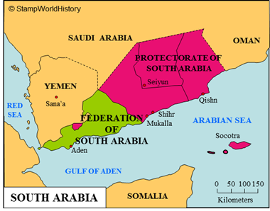 Postal history South Arabia