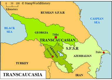 Postal history Transcaucasia