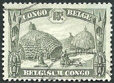 Postal history Belgian Congo Stamp