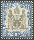 Postal history British Central Africa
