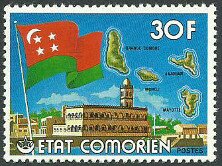 Postal history Comoros