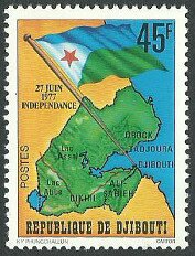 Postal history Djibouti