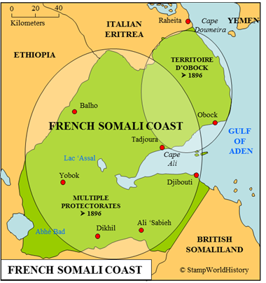 Postal history French Somali Coast