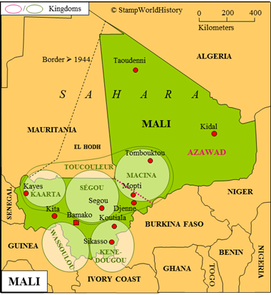 Postal history Mali