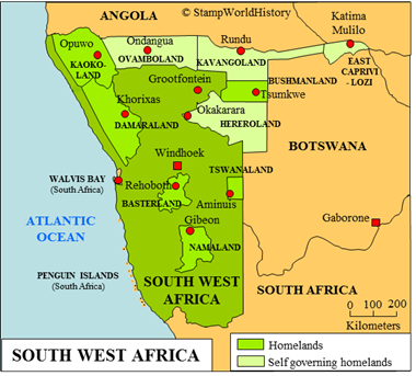 Postal history South West Africa