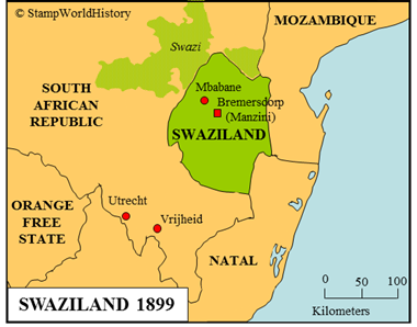 Postal history Swaziland