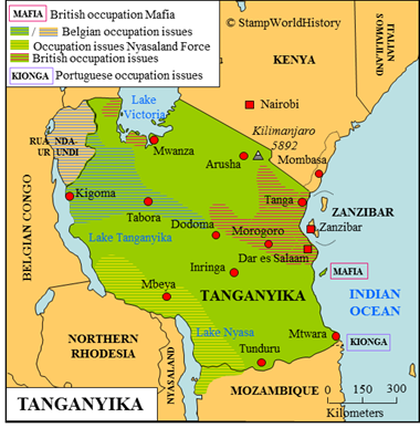 Postal history Tanganyika