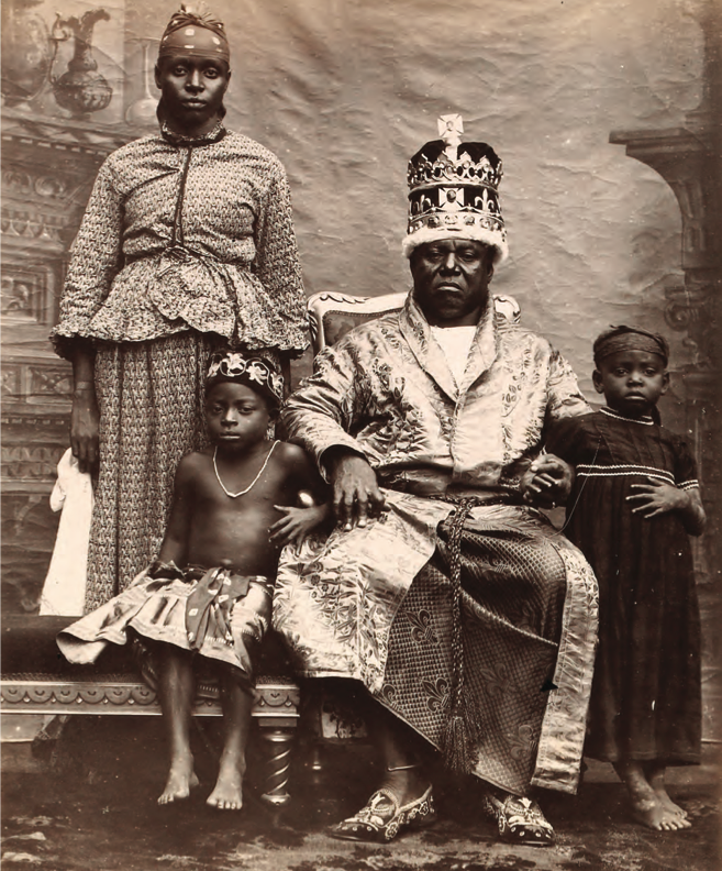 King Duke IX 1895 - King of Old Calabar. The indigenous name for this city state is Akwa Akpa. The traditional rulers are recognized until today in modern Nigeria. 