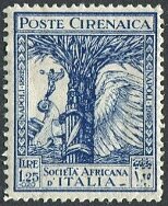 Postal history Italian Cyrenaica