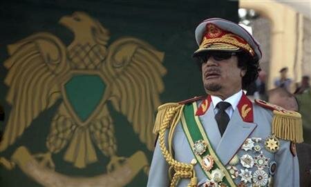 Muammer Gaddafi 2009 - Attending the 40th anniversary of his coming to power.