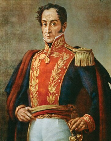 Simon Bolivar was probably the most notable figure in the independence wars in South America. Being the leading figure in achieving independence for Colombia and Venezuela Bolivar also played a decisive part in the independence of Bolivia, Ecuador and Peru.