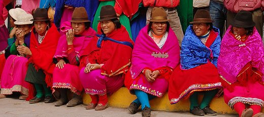 The Mestizo - people of mixed European and Amerindian origin - form the largest population group in Ecuador.