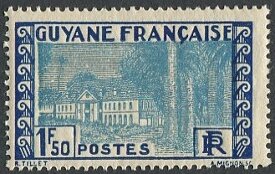 Postal history French Guiana