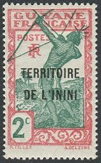 Postal history Inini