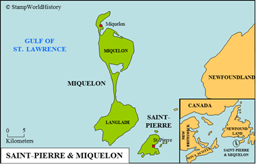 Postal history Saint-Pierre & Miquelon